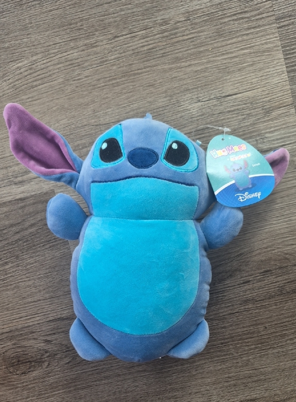 NWT Squishmallows 10" Disney Hugmees Stitch Plush Stuffed Animal